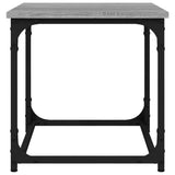 Side Table Grey Sonoma 40x40x40 cm Engineered Wood