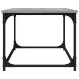 Coffee Table Grey Sonoma 102x50x40 cm Engineered Wood and Iron