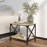 Side Table Sonoma Oak 55x38x45 cm Engineered Wood