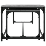 Coffee Tables 2 pcs Grey Sonoma Engineered Wood - 45-Degree Angle