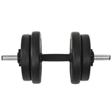 Dumbbell with Plates 40 kg - Rear View