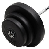 Curl Barbell with Plates 60 kg - 45-Degree Angle