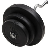 Curl Barbell with Plates 60 kg - 45-Degree Angle