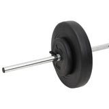 Barbell and Dumbbell with Plates 60 kg - Close-Up Angle