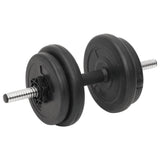 Curl Barbell and Dumbbell with Plates 60 kg - Low Angle