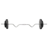 Barbell and Dumbbell Plates 60 kg - Side View
