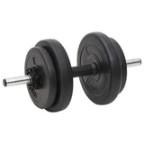 Barbell and Dumbbell with Plates Set 90 kg - Close-Up Angle