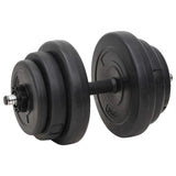 Barbell and Dumbbell with Plates Set 120 kg - Low Angle