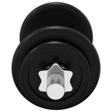 Dumbbell with Plates Set 40 kg Cast Iron and Chrome Plated Steel