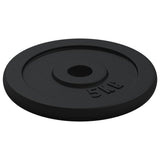 Dumbbell with Plates Set 40 kg Cast Iron and Chrome Plated Steel