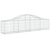 Arched Gabion Baskets 40 pcs 200x30x40/60 cm Galvanised Iron