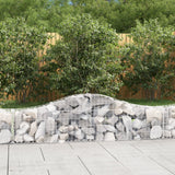 Arched Gabion Baskets 40 pcs 200x30x40/60 cm Galvanised Iron