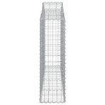 Arched Gabion Baskets 20 pcs 200x30x100/120 cm Galvanised Iron
