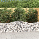 Arched Gabion Baskets 20 pcs 200x50x60/80 cm Galvanised Iron