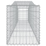Arched Gabion Baskets 6 pcs 400x50x60/80 cm Galvanised Iron