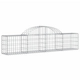 Arched Gabion Baskets 20 pcs 200x30x40/60 cm Galvanised Iron