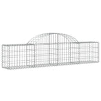 Arched Gabion Baskets 50 pcs 200x30x40/60 cm Galvanised Iron