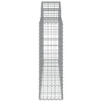 Arched Gabion Baskets 14 pcs 200x30x100/120 cm Galvanised Iron