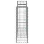 Arched Gabion Baskets 20 pcs 200x50x120/140 cm Galvanised Iron