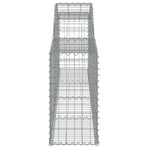Arched Gabion Baskets 25 pcs 300x30x60/80 cm Galvanised Iron