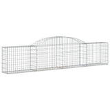 Arched Gabion Baskets 30 pcs 300x30x60/80 cm Galvanised Iron