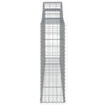 Arched Gabion Baskets 25 pcs 300x30x100/120 cm Galvanised Iron