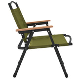 Camping Chairs 2 pcs Green 54x43x59 cm Oxford Fabric - 45-Degree Angle