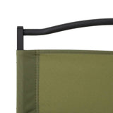 Camping Chairs 2 pcs Green 54x43x59 cm Oxford Fabric