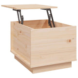 Coffee Table 40x50x35 cm Solid Wood Pine - Low Angle
