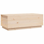 Coffee Table 100x50x35 cm Solid Wood Pine