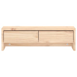 Monitor Stand 50x27x15 cm Solid Wood Pine - 45-Degree Angle