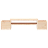 Monitor Stand 70x27.5x15 cm Solid Wood Pine - 45-Degree Angle
