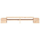 Monitor Stand 100x27.5x15 cm Solid Wood Pine - 45-Degree Angle