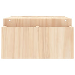 Monitor Stand 100x27.5x15 cm Solid Wood Pine