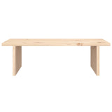 Monitor Stand 50x27x15 cm Solid Wood Pine - 45-Degree Angle