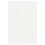 Monitor Stand White 81x20x30 cm Solid Wood Pine