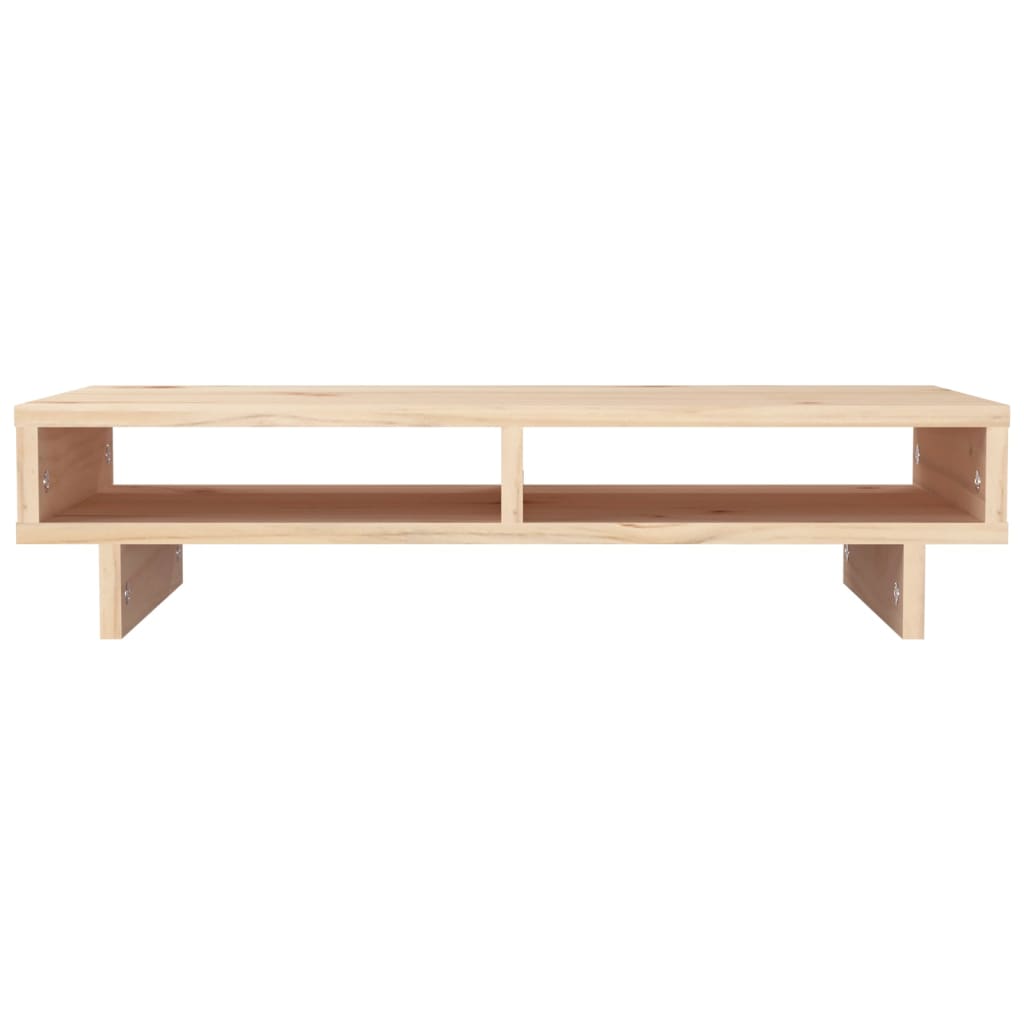 Monitor Stand 60x27x14 cm Solid Wood Pine