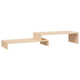Monitor Stand (52-101)x22x14 cm Solid Wood Pine - Front View