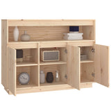 Sideboard 104.5x34x80 cm Solid Wood Pine - 45-Degree Angle
