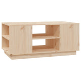 Coffee Table 90x49x40.5 cm Solid Wood Pine - Front View