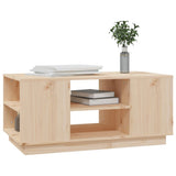 Coffee Table 90x49x40.5 cm Solid Wood Pine - Top-Down View