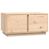Coffee Table 80x50x40 cm Solid Wood Pine - Front View