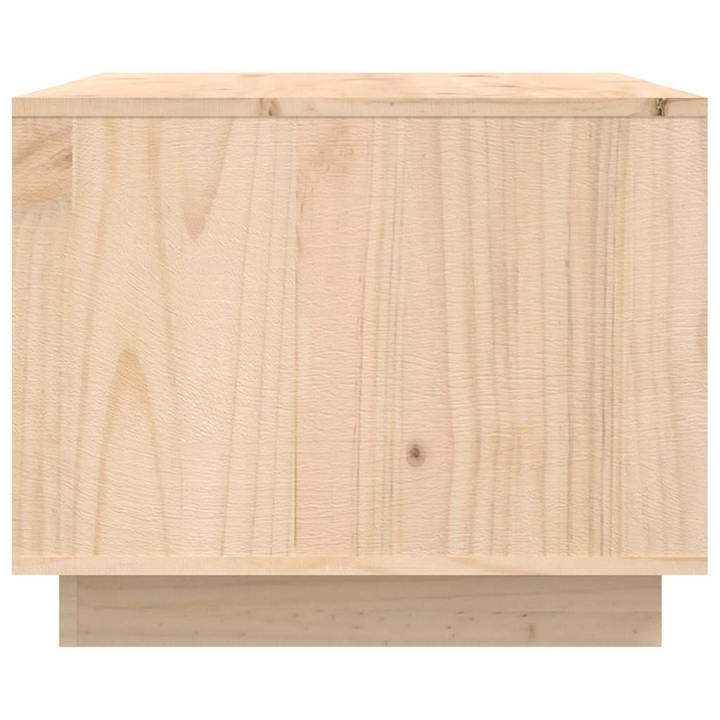 Coffee Table 80x50x40 cm Solid Wood Pine