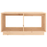 Coffee Table 80x50x40 cm Solid Wood Pine - 45-Degree Angle