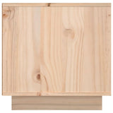 TV Cabinet 156x40x40 cm Solid Wood Pine - Low Angle