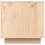 TV Cabinet 140x40x40 cm Solid Wood Pine - Low Angle
