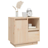 Bedside Cabinets 2 pcs 50x34x50 cm Solid Wood Pine - 45-Degree Angle