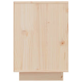 Bedside Cabinets 2 pcs 50x34x50 cm Solid Wood Pine - Low Angle
