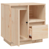 Bedside Cabinets 2 pcs 50x34x50 cm Solid Wood Pine - Extra Image