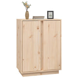 Sideboard 60x35x80 cm Solid Wood Pine - Top-Down View